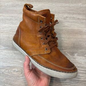 UGG Australia Brown Women's Garrin High Top Sneaker Shearling Booties 9 EU 40.5